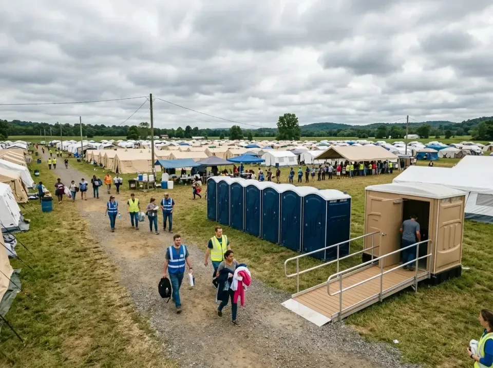 disaster-relief-camp-restrooms-010 — frequently asked questions, Dumpster & Portable Bathrooms Rental in Iowa City, IA
